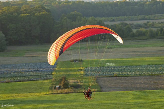 paralotnia dudek universal fire michal szewczyk