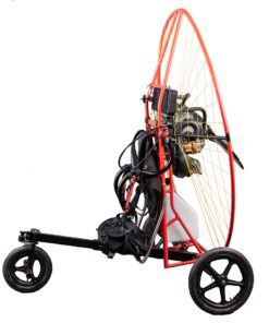 active suspension trike paramotor