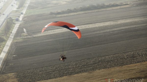 Paralotnia w okolicach Warszawy