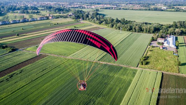 tandem na motoparalotni