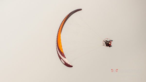 tandem na motoparalotni